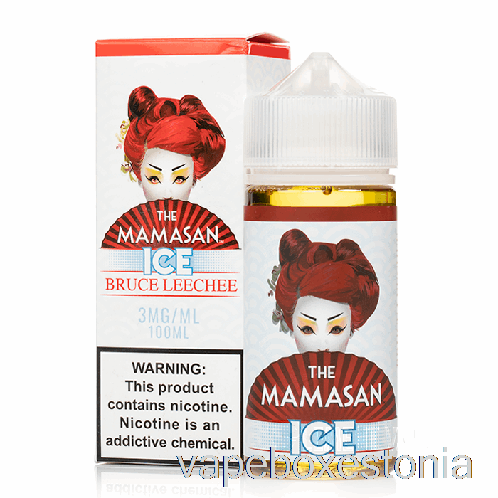 Vape Box Estonia Ice Bruce Leechee - The Mamasan E-liquid - 100ml 6mg